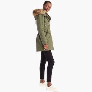 J. Crew Perfect Parka Sz XS GUC